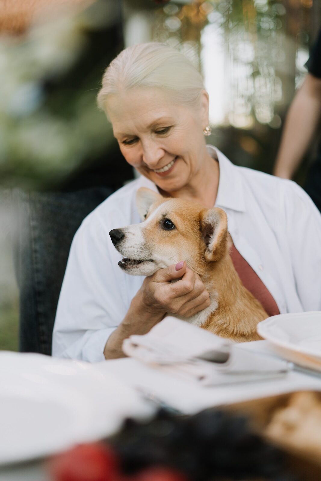 Personnes âgées Chiens